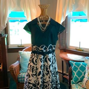 White House Black market summer dress. Size 14